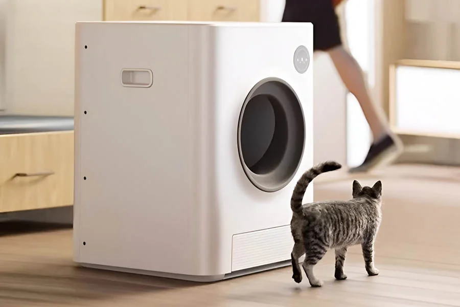 spinning litter box