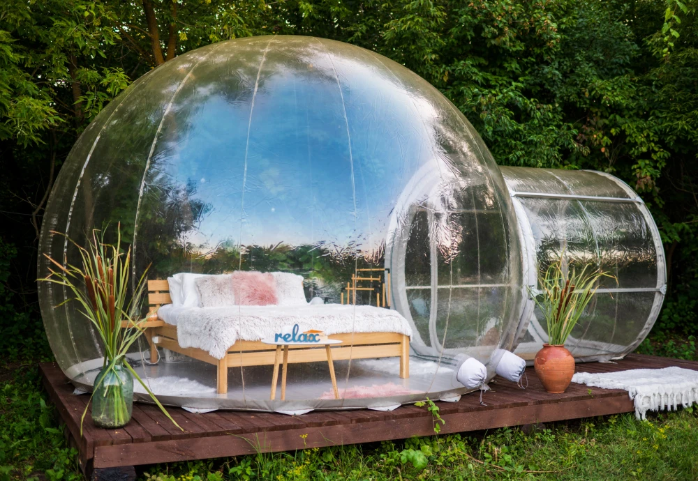 inflatable outdoor dome bubble tent house